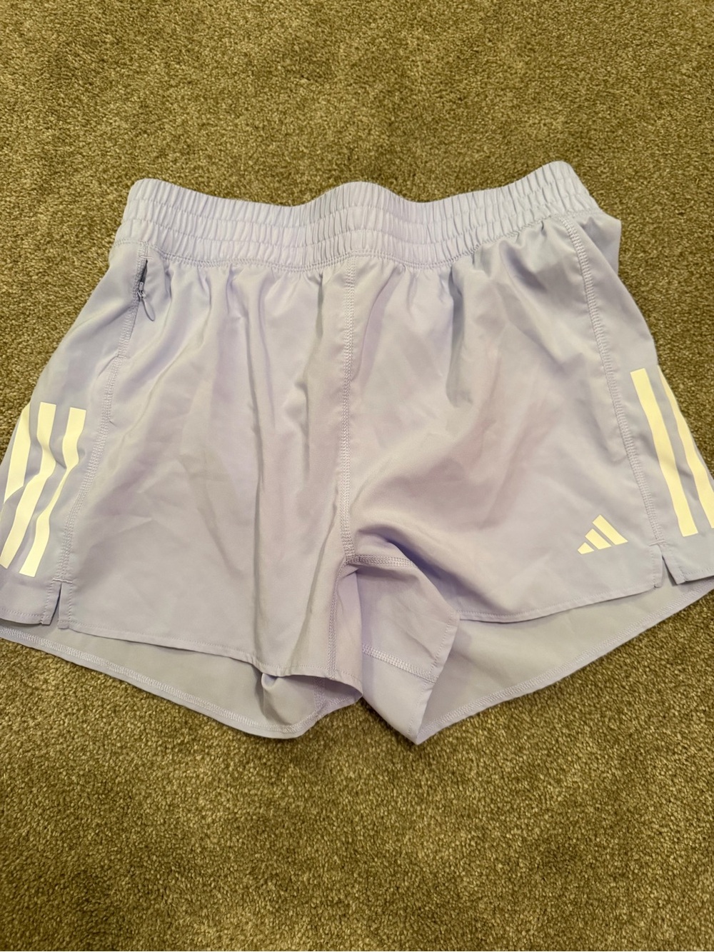Adidas Women's Lavender Athletic Shorts never worn
